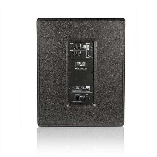 ACTIVE BASS-REFLEX SUBWOOFER, 18" WOOFER , 600W RMS CLASS D SMPS, 133DB SPL